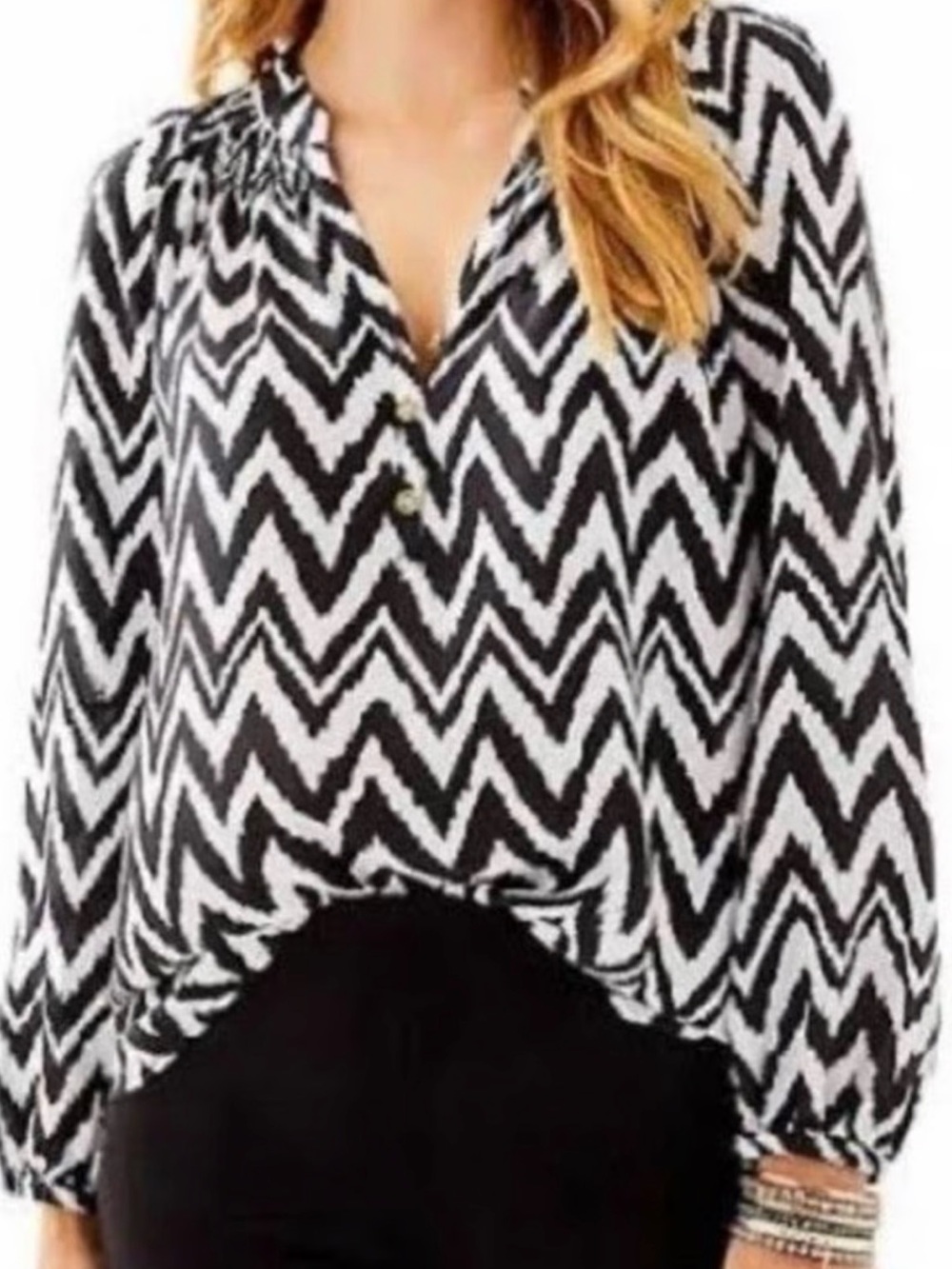 Lilly Pulitzer Elsa top sz L